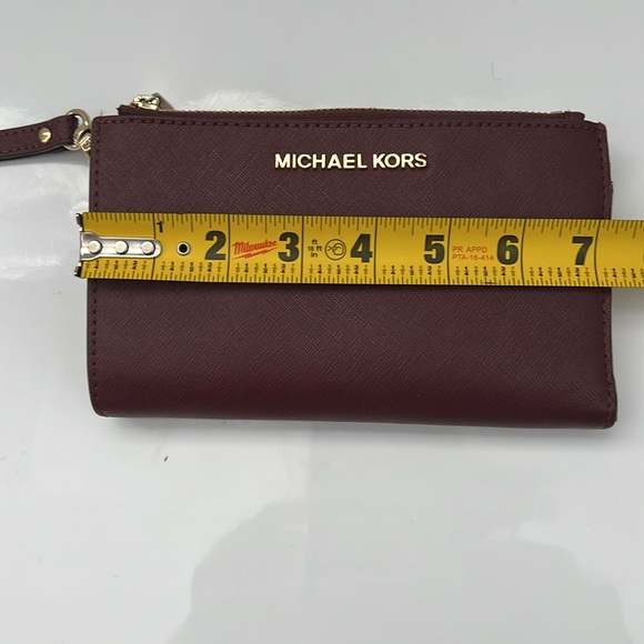 Michael Kors Jet Set Travel Large Double Zip Wristlet Wallet - Picture 13 of 14
